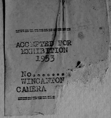 Image of exhibition acceptance label